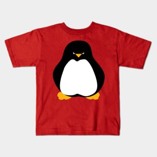 Angry Penguin Kids T-Shirt